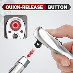 TOMMARS Ratchet Set 1/4" 3/8" 1/2" Drive Ratchet