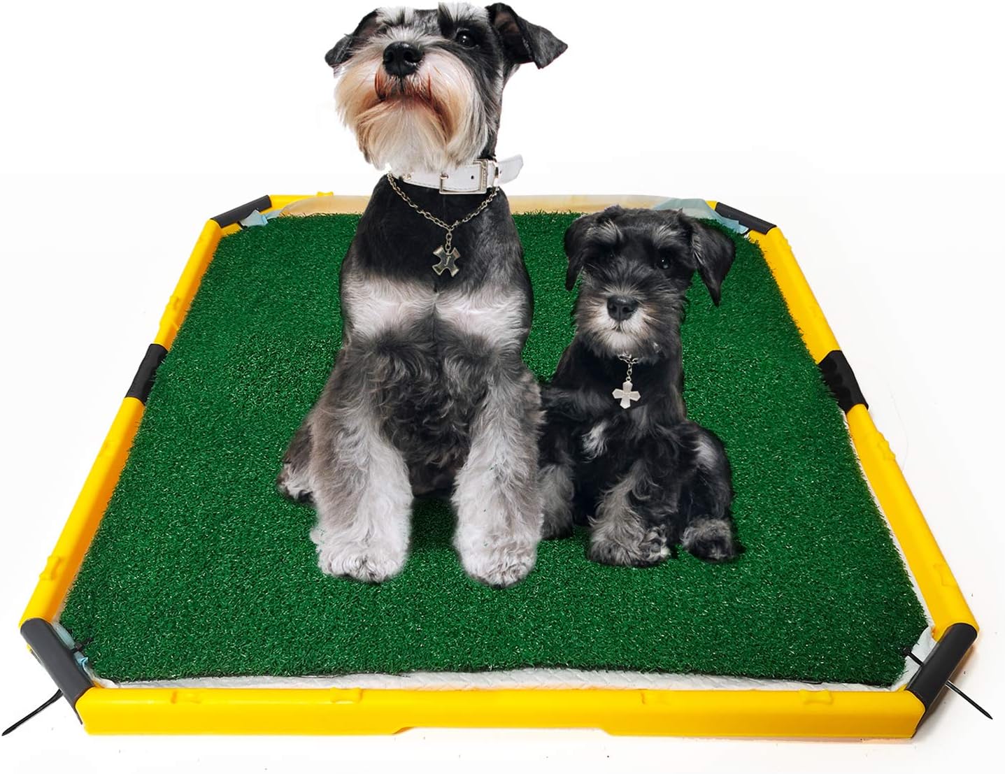 HUILE Artificial Grass for Dogs Pee PadsArtificial Grass Bathroom Mat