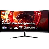 acer Nitro 29.5" 1500R Curved Zero-Frame UWFHD 2560 x 1080 Gaming Monitor | AMD FreeSync Premium | Up to 200Hz | 1ms VRB | VE