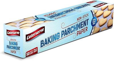 Caterserve Baking Paper 50m 30cm Greaseproof Parchment Oven Safe Food Grade