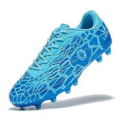 LEOCI Men's Soccer Cleats Women's Football Shoes
