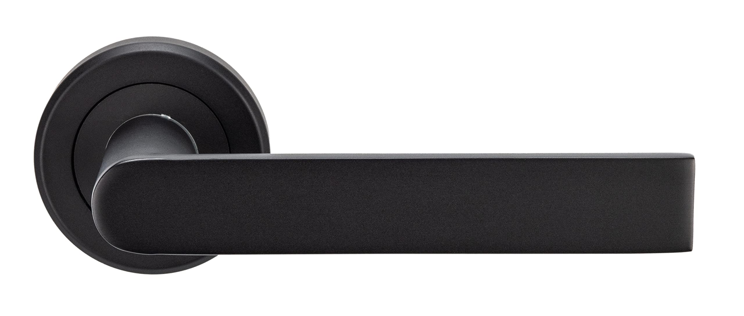 Carlisle Brass Serozzetta Edge Door Handle, Matt Black