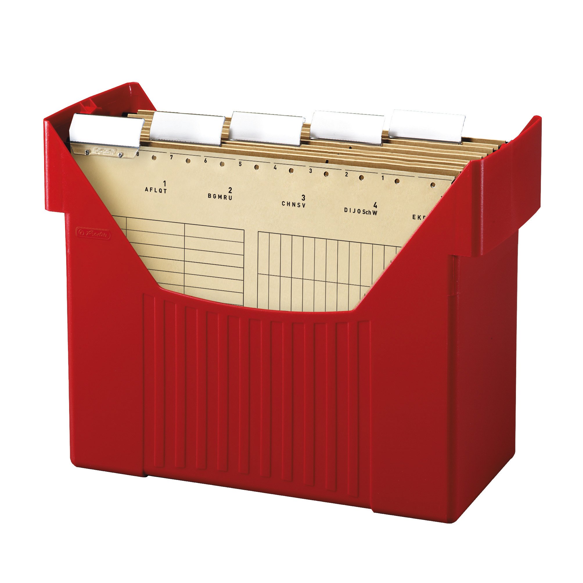 Herlitz Big Boy II Suspension File System - Red
