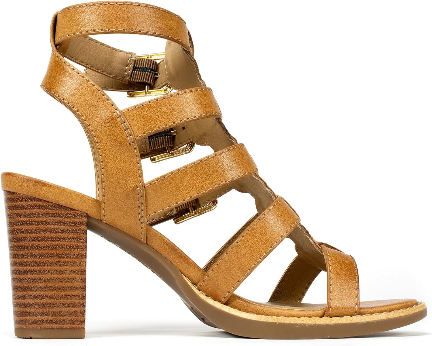 white mountain gladiator sandals