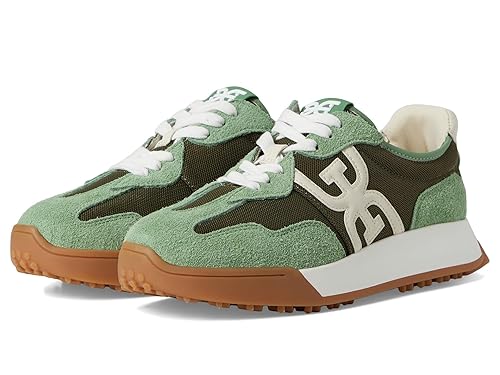 Sam Edelman Women's Langley Sneaker Fern Green 6 Medium