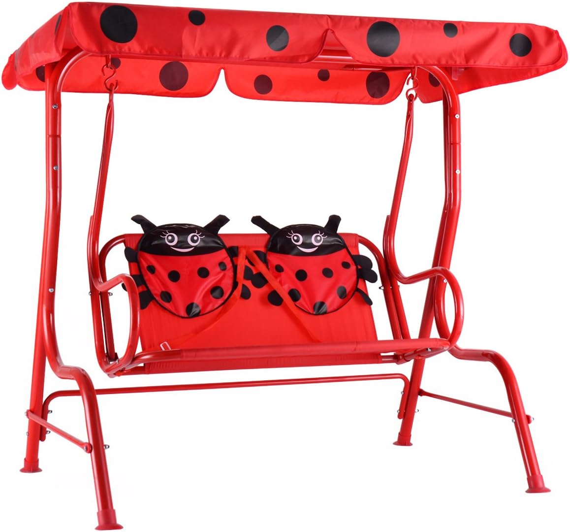 Amazon.de: GOPLUS Hollywoodschaukel Kinderschaukel Gartenschaukel