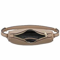 Small Crescent Smooth PU Leather Armpit Shoulder