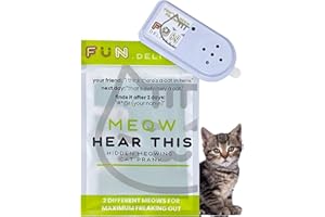FUN delivery Hidden Cat Sound Prank Device – Pranks Device - Meow Noise Maker with Random Intervals – Funny Gag Toy, Offices, Parties, and Pranksters