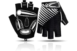 BIKINGMOREOK Bike Cycling Gloves for Men Women,Non-Slip Breathable 5MM Gel Pads DH Mountain Road Bicycle Gloves for MTB Biking Cycling,Workout Sports