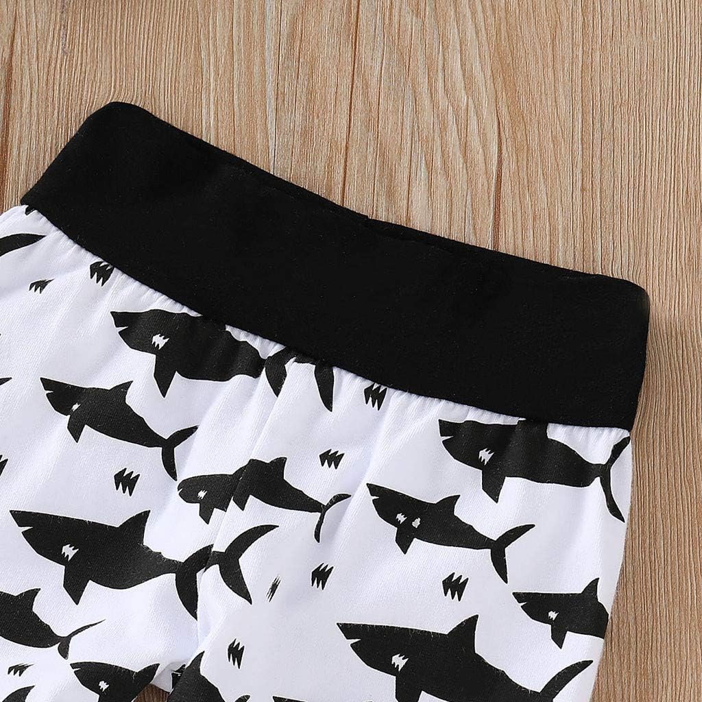 baby shark ruffle pants