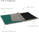 Trimits 4-in-1 Self Healing Cutting Mat 30x24cm Bees Multipurpose Craft Board view 4