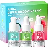 Anua Serum Discovery Trio Kit, 0.33 fl.oz x 3ea | Hyaluronic Acid, PDRN, Azelaic Acid &amp; TXA Face Serum, Mini Travel Essentials for Soothing &amp; Glass Glow Hydration