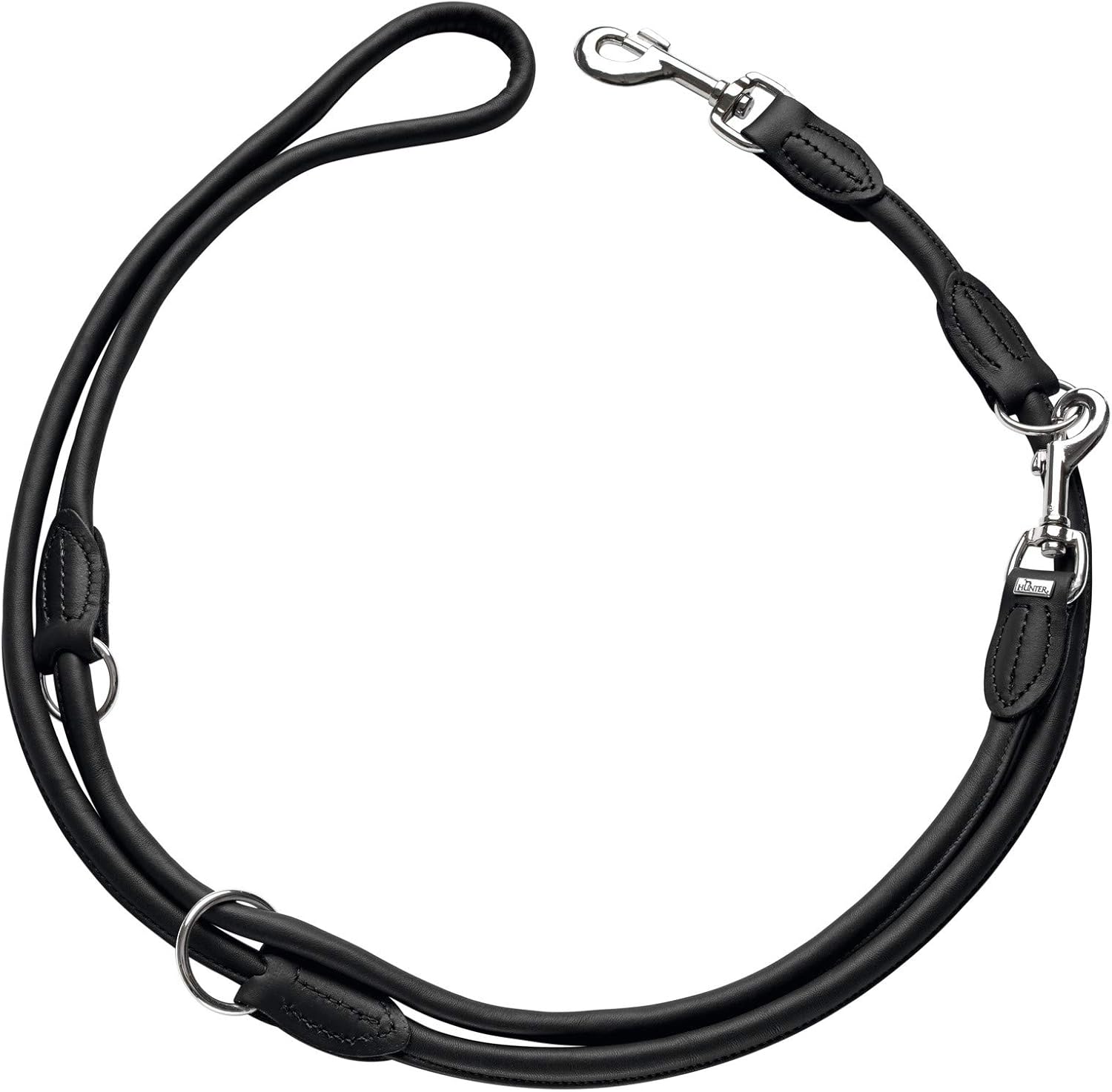 HUNTER Round and Soft Nickel Training Lead Rope, 10 cm x 200 mm, Large ...