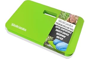 Sleek Garden Premium Thick Kneeling Pads Bath Floor Kneeler for Baby, Knee Pad Cushion for Pool | Thickest, Most Comfortable Foam Mat Kneeler for Yoga & Exercise,Waterproof (11"x17.8"x1.5, Green)