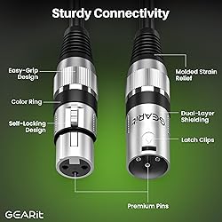 GEARit DMX to DMX Stage Lighting Cable