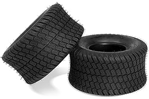 Motorhot Set of 2 18x9.5-8 Turf Lawn Mower Tire 18/9.5-8 4PR Golf Cart Tractor Turf Tires