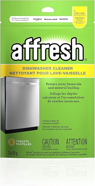 Affresh Dishwasher Cleaner Tablets, 60g 