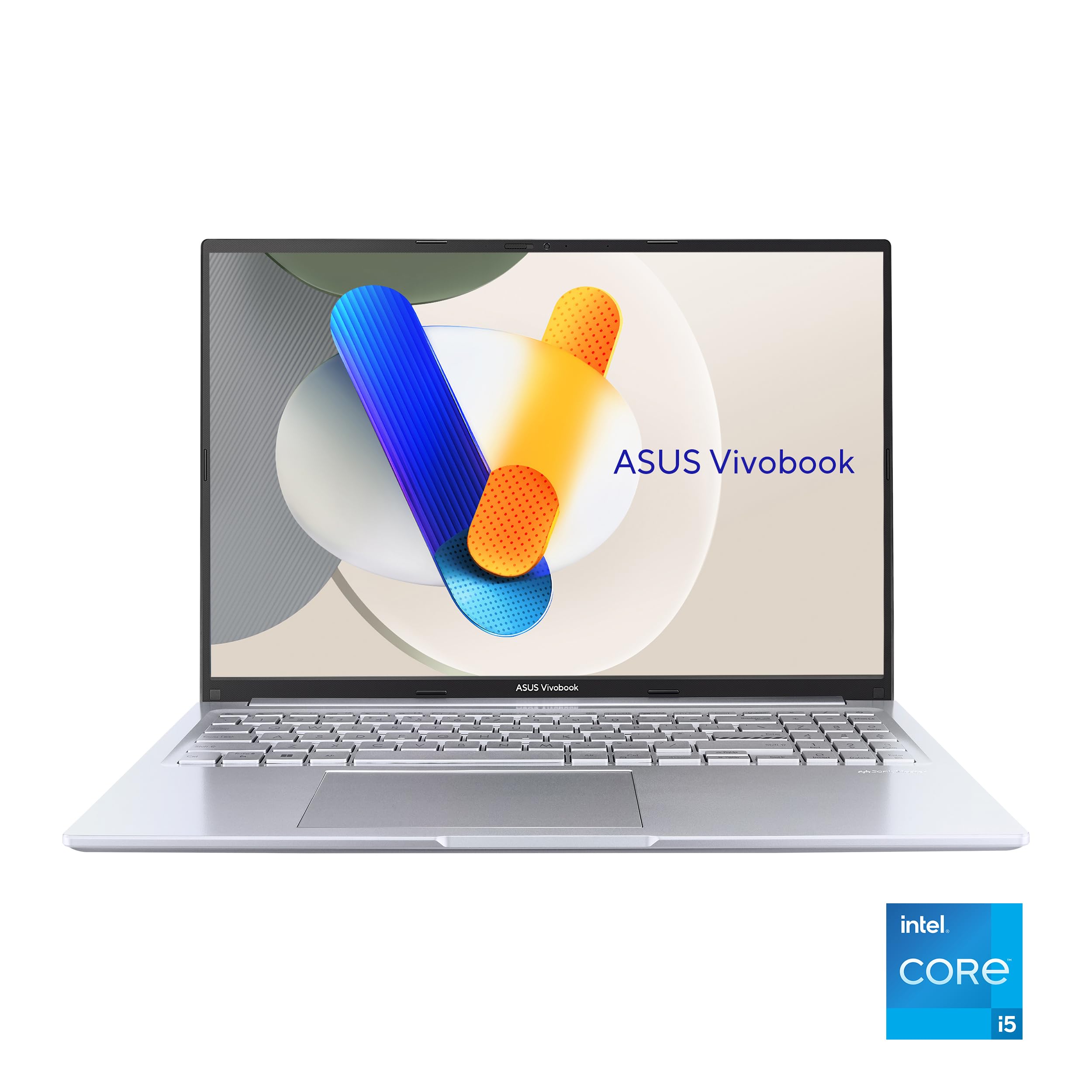 ASUS Vivobook 16 Laptop, 16” WUXGA 60Hz Display, Intel Core i5-13420H, Intel Iris Xᵉ Graphics, 16GB Memory, 512GB Storage, Windows 11, Cool Silver, F1605VA-ES56