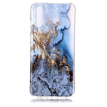 Lomogo Huawei P20 Case Soft Silicon Case Shockproof Anti-Scratch Marble Case Cover for Huawei P20 - LOYHU20940 L8