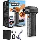 Suptruck Frostguards 1500W Thermal Blower, Car Snow Blower, Portable Car Hot Air Blower for Drying, Dust Removal, Cleaning (1