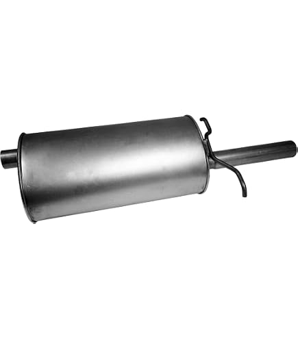 409 Stainless Steel Rear Exhaust Muffler For Smart Fortwo 1.0L (2008-2015)