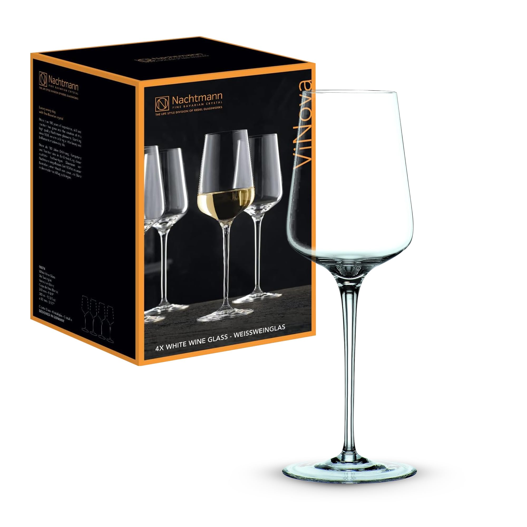 Spiegelau & Nachtmann ViNova, Crystal Wine Glass White wine glasses