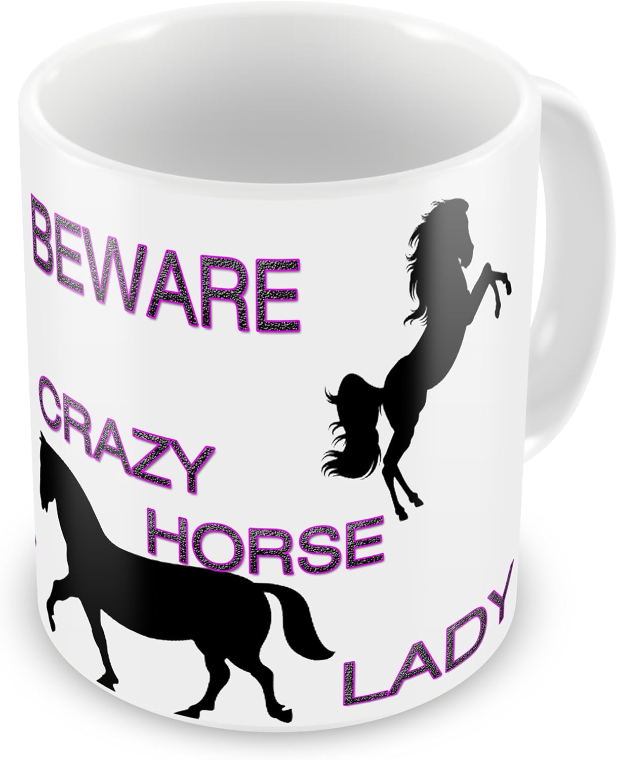crazy horse lady mug
