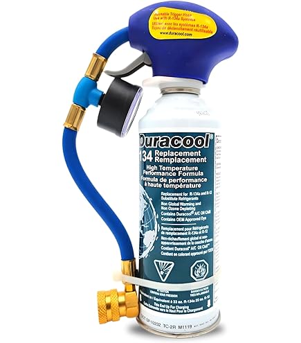 FrostyCool R134a Replacement Refrigerant 8 oz. Can with Trigger