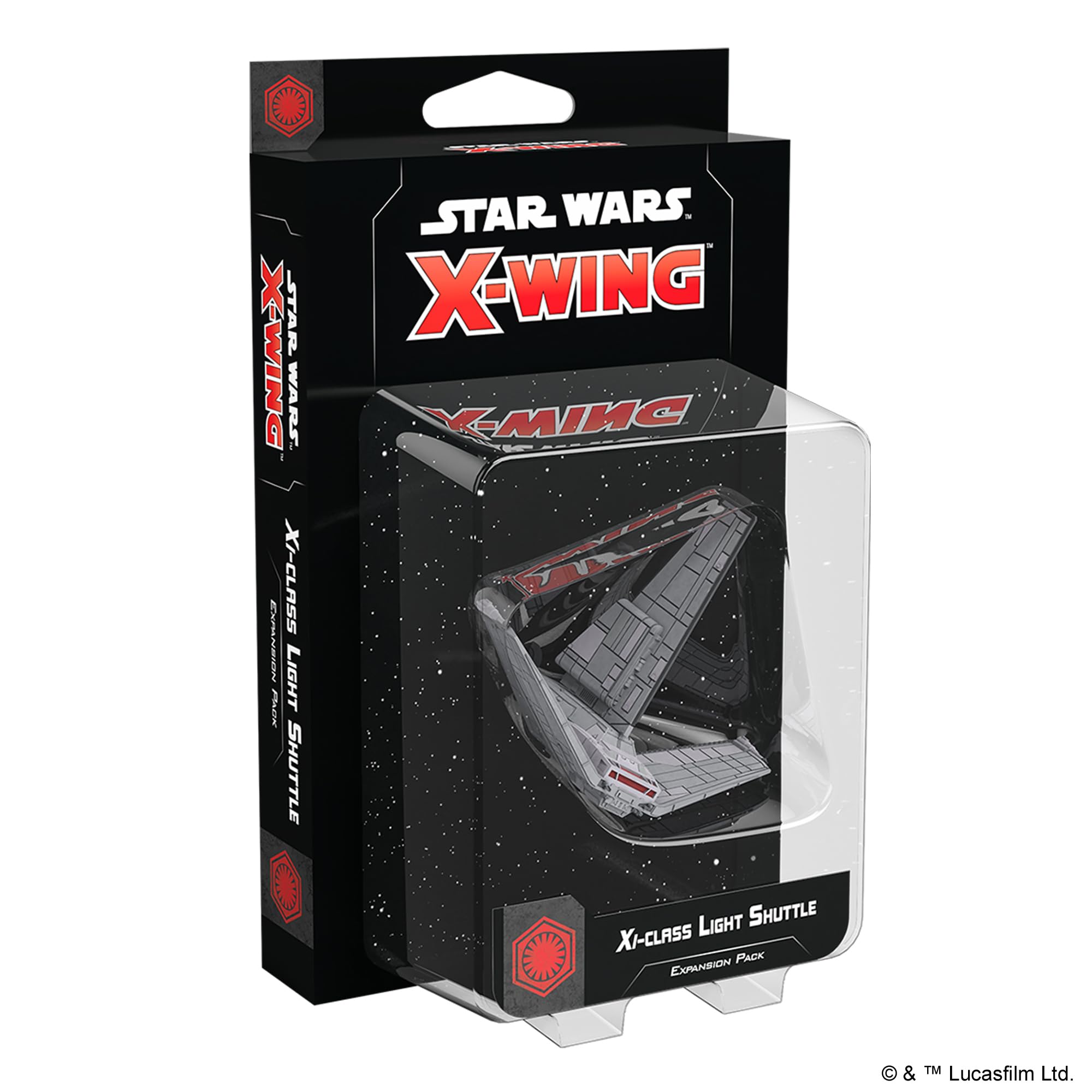 Fantasy Flight Games - Star Wars X-Wing Second Edition: First Order: Xi-class Light Shuttle Expansion Pack - Miniature Game