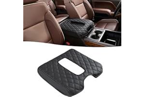 GIANT PANDA Custom Center Console Cover Fit 2014-2018 Chevy Silverado&GMC Sierra 1500 2500 3500 & 2015-2020 Tahoe Yukon Subur