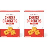 Amazon Grocery, Original Cheese Crackers, 12.4 Oz, (Pack of 2)