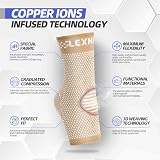 Lexniush Ankle Support 2 Pack for Sprains Plantar Fasciitis Relief view 3