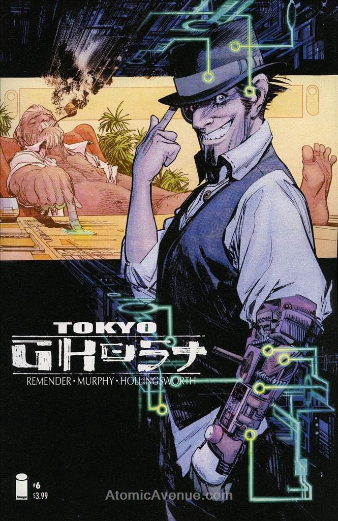 Amazon Com Tokyo Ghost 6a Vf Nm Image Comic Book Entertainment Collectibles