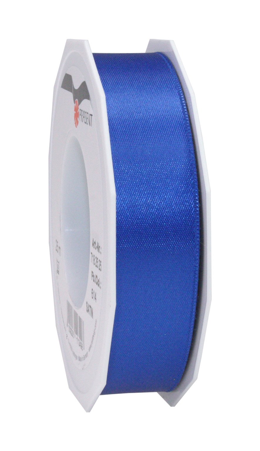 C.E. Pattberg SATIN royal blue gift ribbon, 27 yards for Wrapping Gifts, 1 inch width, Ribbon for Decorating & Crafting, Decorative Ribbon for Gifts, for every occasion