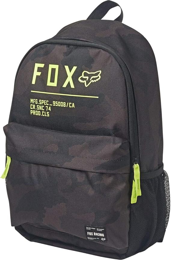 Amazon Co Jp Fox Racing メンズ ノンストップレガシーバックパック フリーサイズ ブラック迷彩 服 ファッション小物
