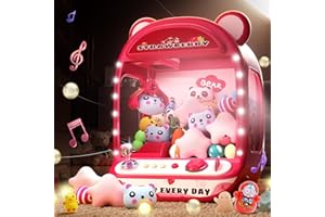 Skirfy Claws Machines for Kids,Unicorns Toys for Girls Age 6+,Mini Vending Machine with Plush Toys,Candy Dispenser Machine,Claws Game Machine,Thanksgiving Birthday Gifts for Kids