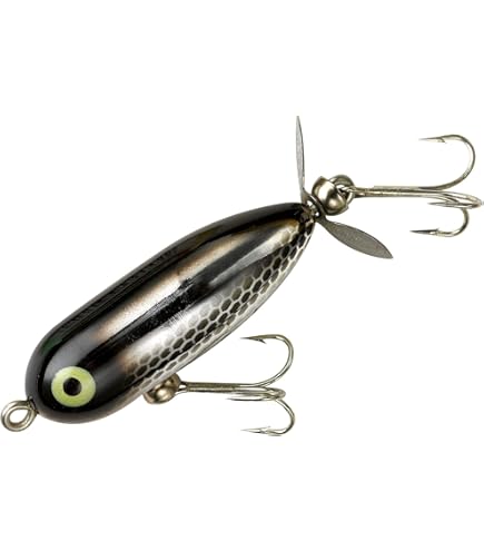 Heddon Lures X0360NF Tiny Torpedo Fishing Lures, Natural Leopard