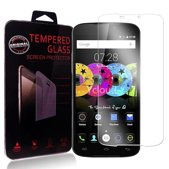 Ycloud Panzerglas Folie Schutzfolie Displayschutzfolie für Doogee X6 / X6 Pro screen protector mit Härtegrad 9H, 0,26mm Ultra
