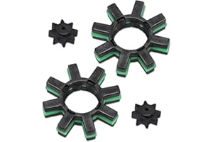 Lyxheth Damper Electric Power Steering Motor Shaft Kit, Steering Coupler, Steering Motor Shaft Damper and Spacer, Steering Bushing Replacement for C-HR Camry Prius OEM#4525428040 4525328130