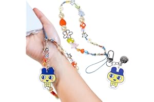 iFace [Limited Edition] Tamagotchi Beaded Wristlet Universal Charm Strap - Cute Wrist Straps for Phone Camera Keys AirPods
