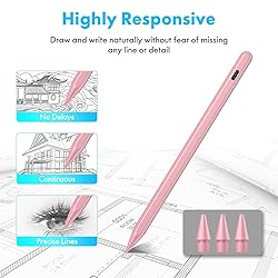 Stylus Pen for iPad 2024-2018 with Faster