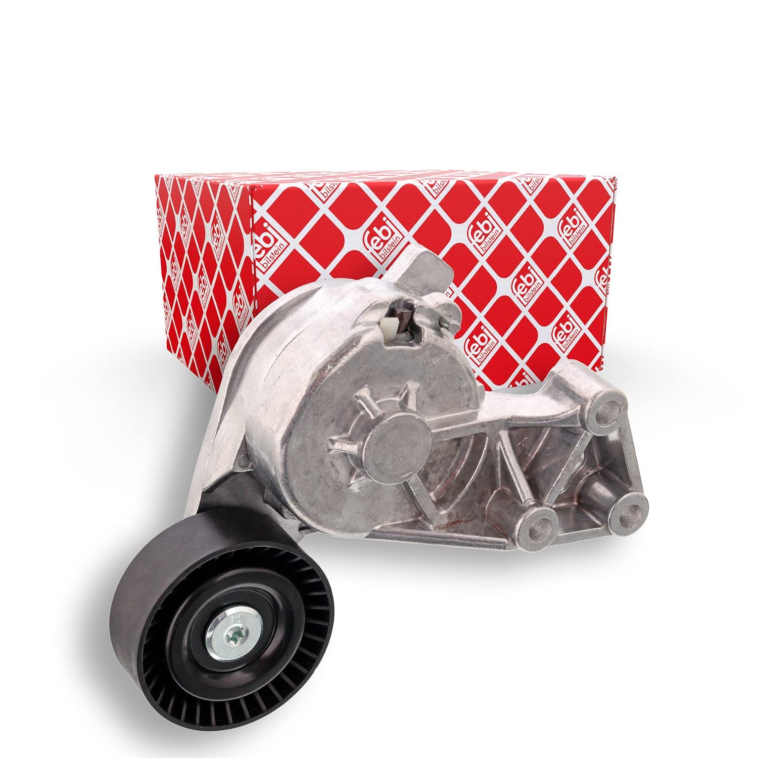 febi bilstein 21746 Tensioner Assembly for auxiliary belt, pack of one