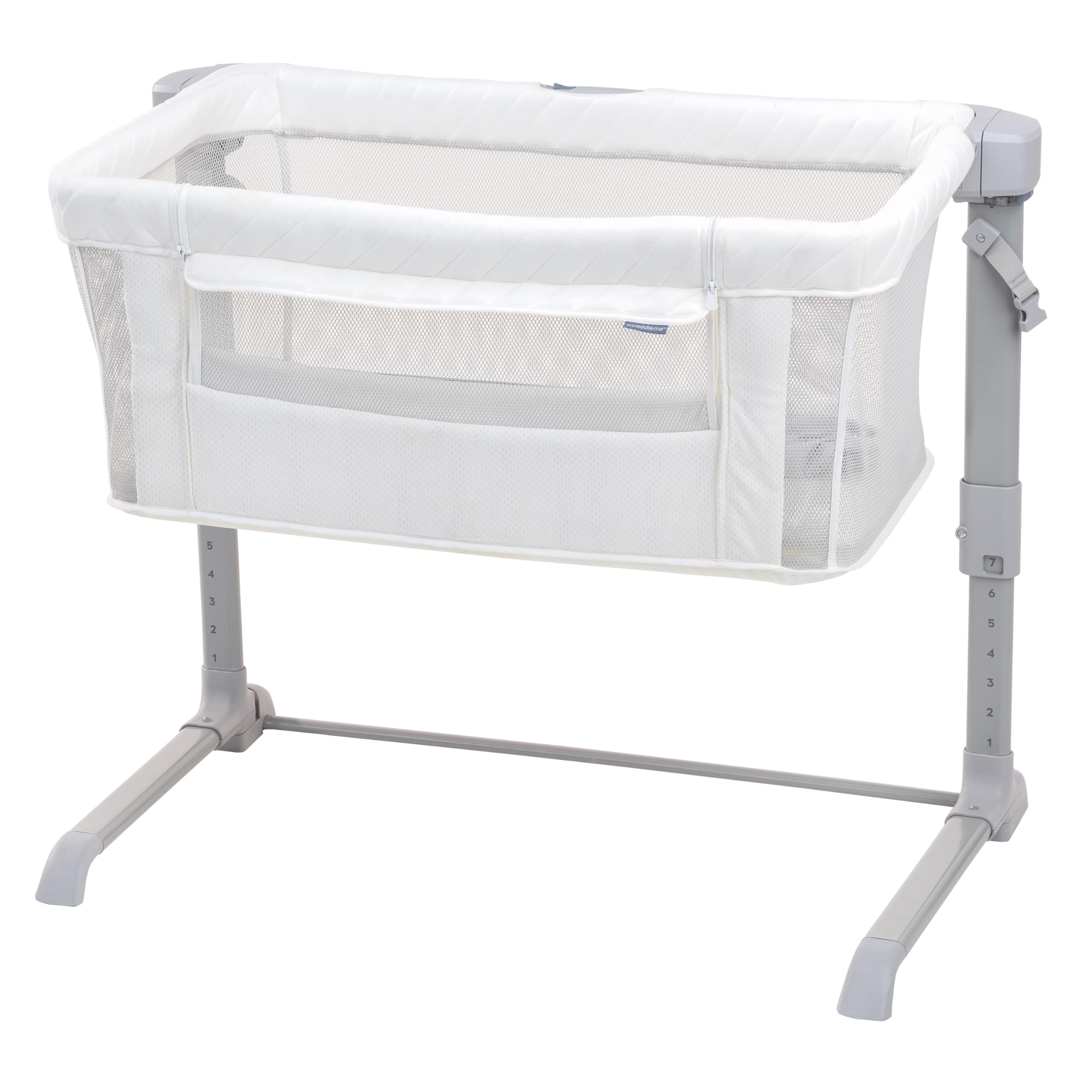 SwaddleMe by Ingenuity DreamSecure 2-in-1 Co-Sleeping Bassinet, DreamSecure Pod, AirLoom+ Technology, 0-5 Months, 0-20 lbs Image