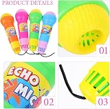 TOYANDONA 4pcs Echo Microphone Toy Kids Party Music Prop Plastic Child view 4