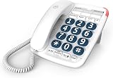 BT Big Button 200 Corded Landline Phone - Elderly Friendly, Amplified, Hearing view 3
