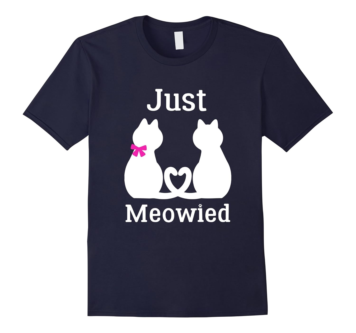 Just Meowied T-Shirt Cute Funny Married Couple Love
