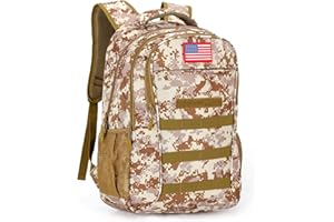 4land Camo Backpack for Boys,Army Boys Backpacks for Elementary Middle School Military,Camouflage Bookbag 40L