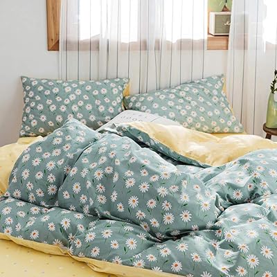Buy King Size Floral Bedding Sets Duvet Cover Blue For Teen Bed 3 Pcs Women Girls Bedding Duvet Cover Pillowcases 100 Cotton No Comforter Online In Turkey B072zbb9lm