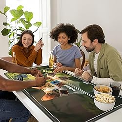 Playmat with Zones for MTG Magic The Gathering, 24