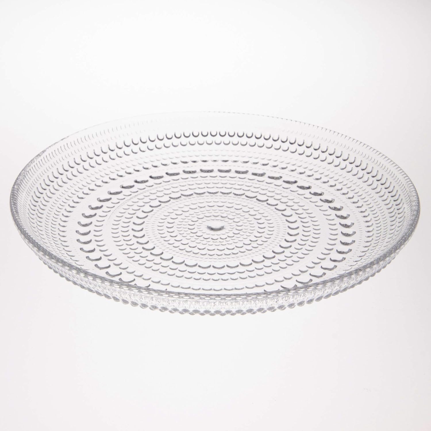 Kastehelmi 6.75" Clear Plate: Health & Personal Care
